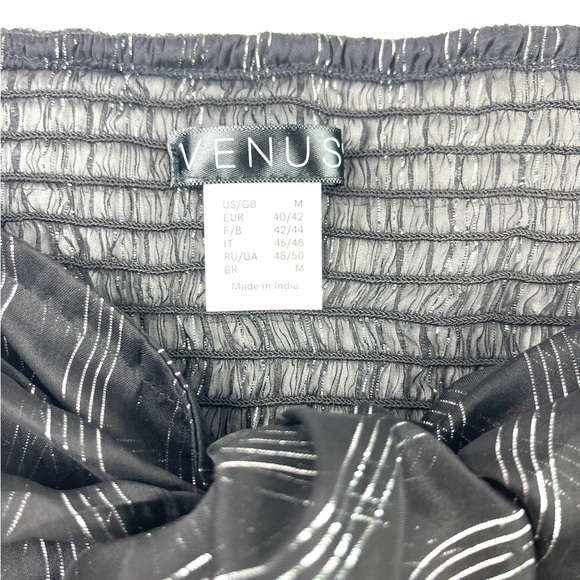 Women’s Black Mesh Venus Swimsuit Cover Up Size Medium - Picture 3 of 3